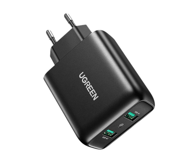 UGREEN Ładowarka sieciowa CD161 2xUSB-A 18W PD3.0 EU czarny - 1488954 - zdjęcie